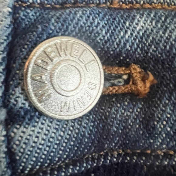 Madewell Cali Demi-Boot Jeans, Fleetwood Wash, Size 28T - Picture 6 of 10